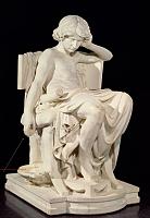 6294Charles Jean Marie Degeorge - The Young Aristotle 1870 (marble) - (MeisterDrucke-53303).jpg